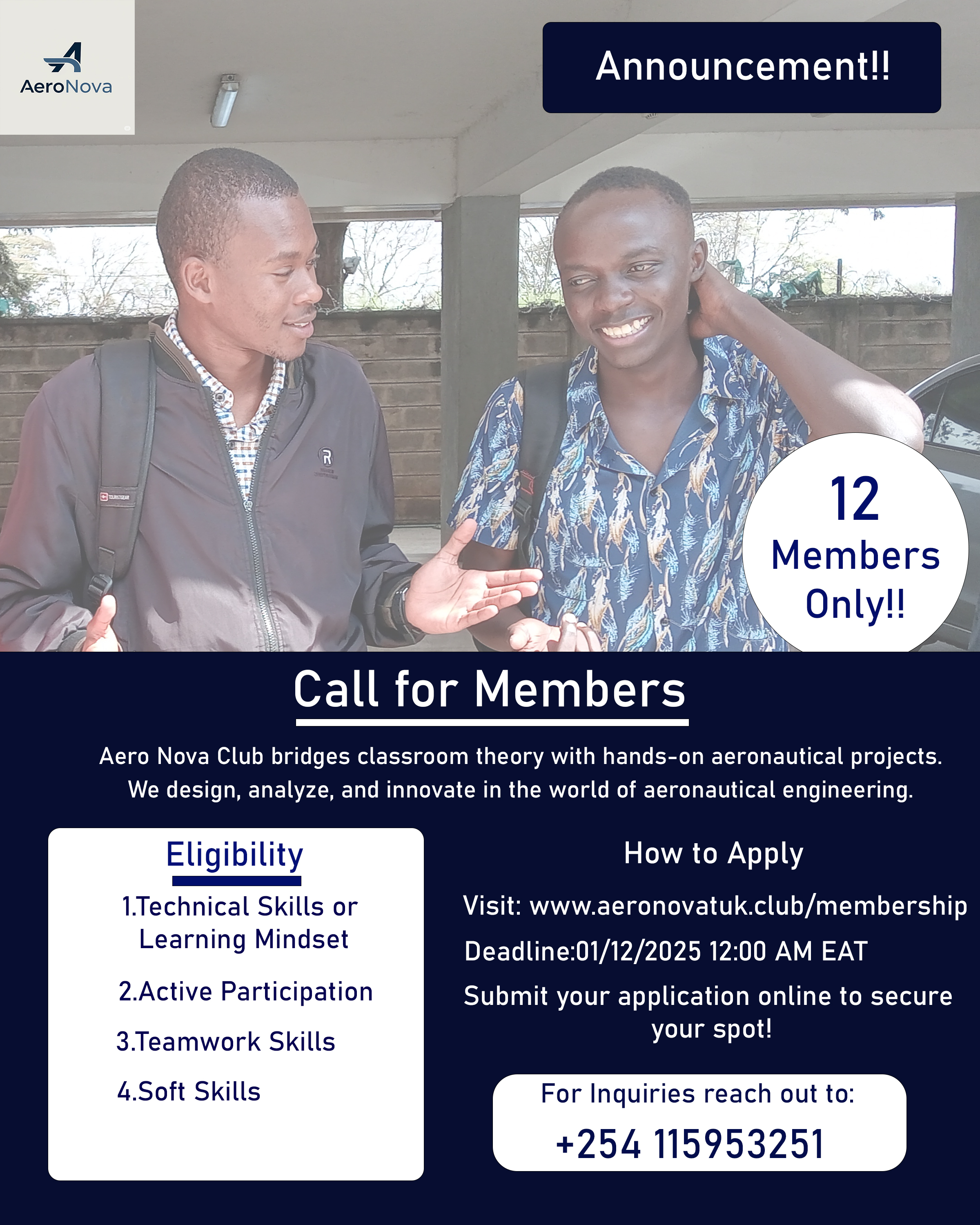 Aero Nova Team Collaboration